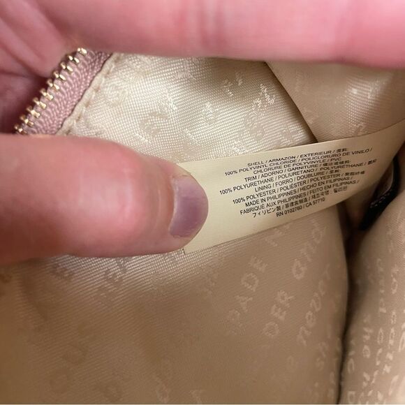 Kate Spade Wristlet Fairmount Square Slim Bee Clutch Plaid Pink No Strap - Picture 10 of 16